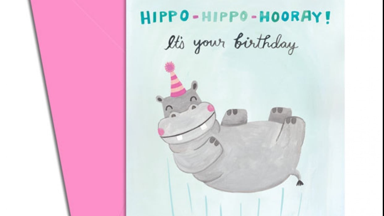 Hippo hippo hooray skillshare student project