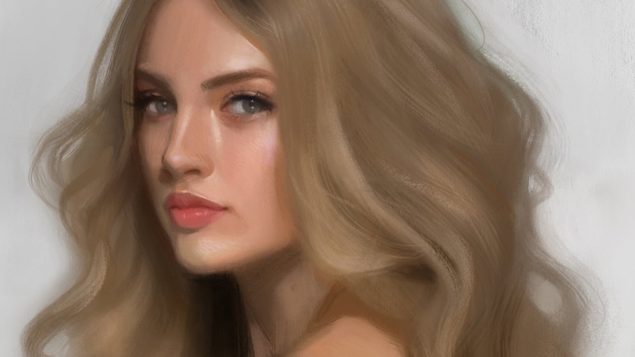 Portrait Drawings and Paintings - student project