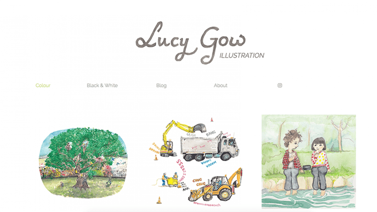 My website - student project