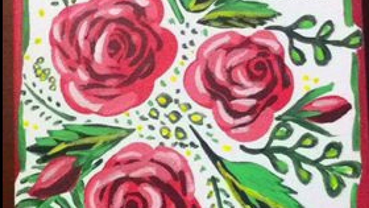 Three Roses - student project