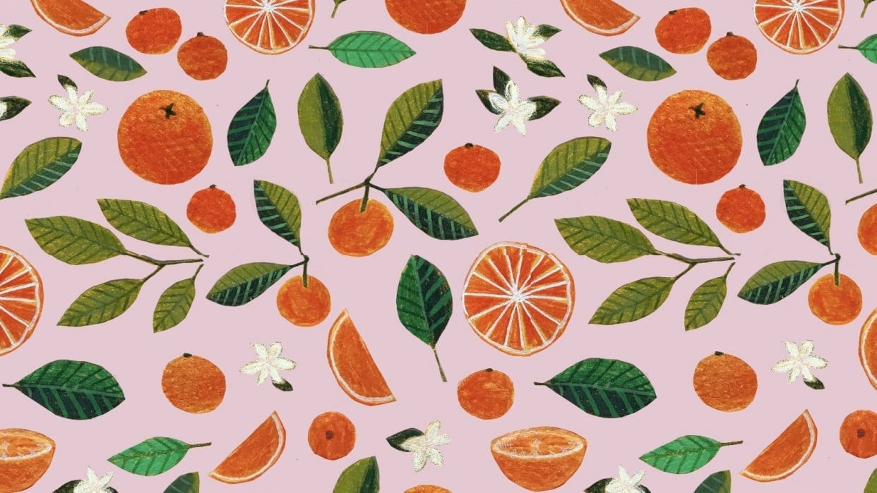 Fruit patterns - student project