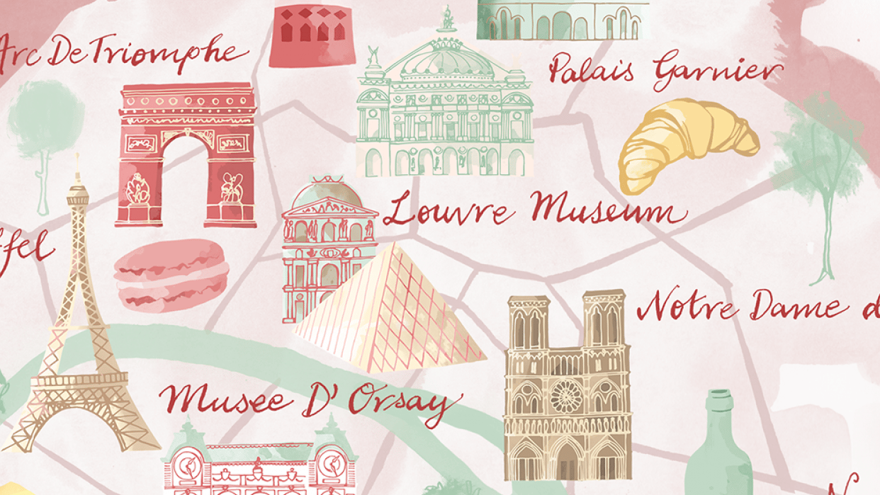 Finally my map Paris - student project
