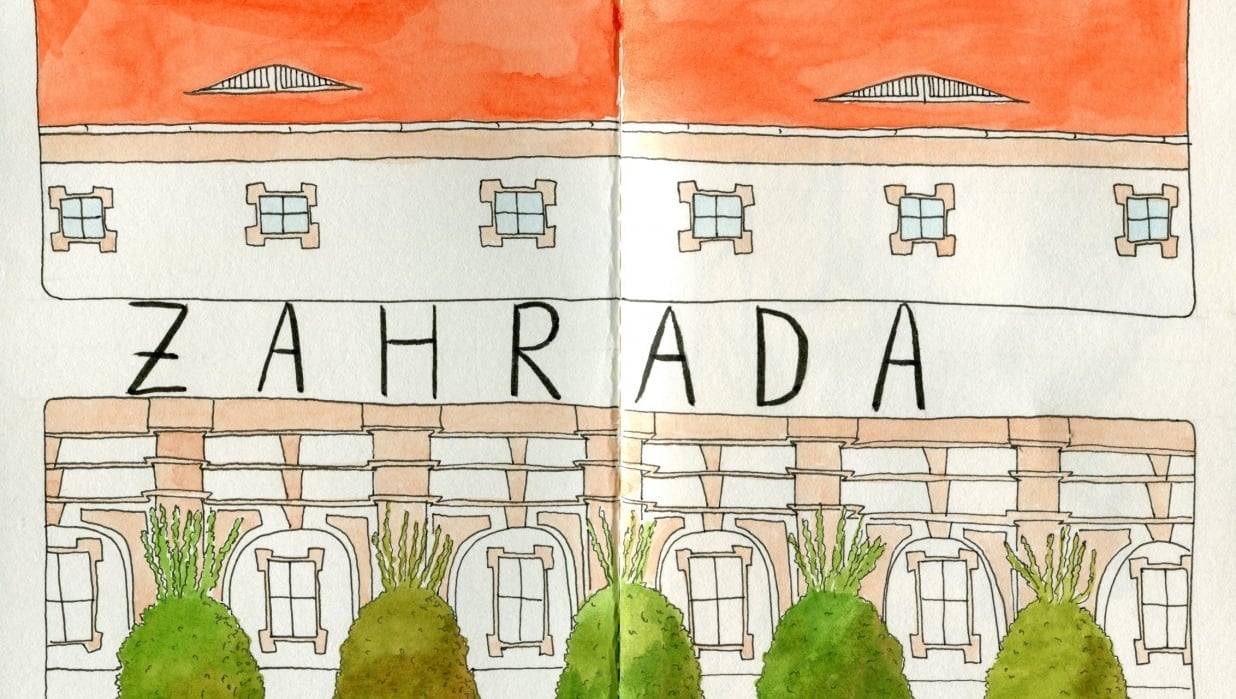 Prague layout sketches - student project