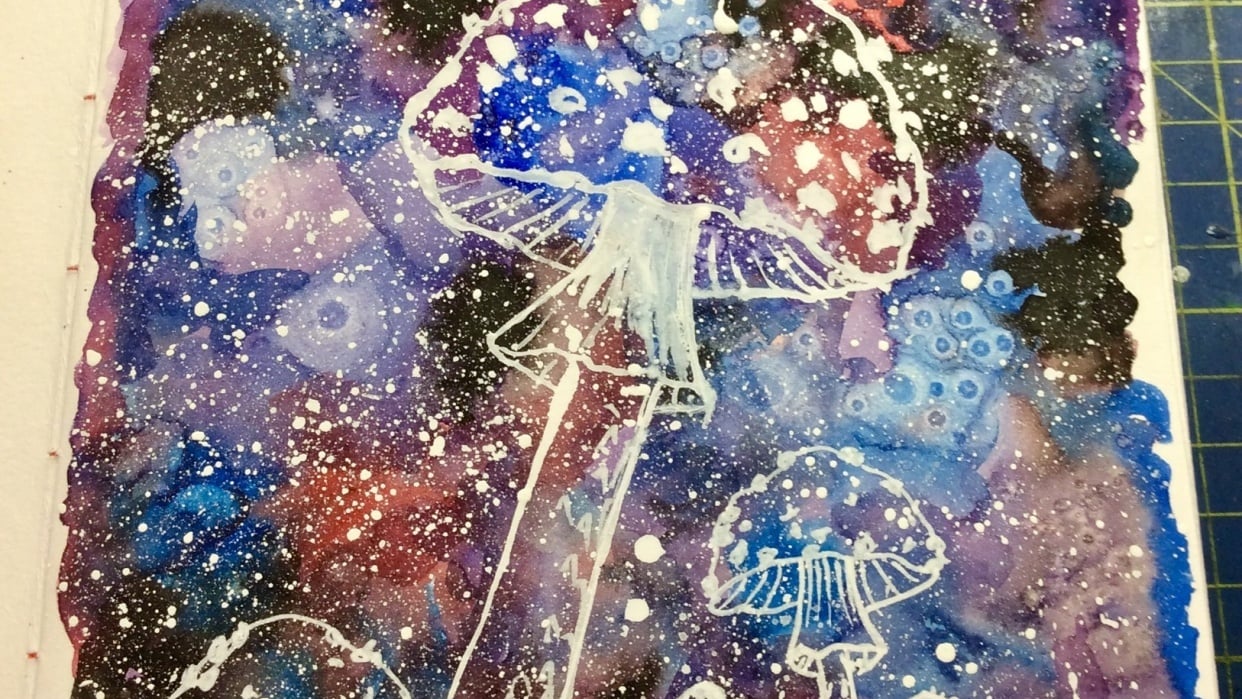 Cosmic Mushrooms - student project