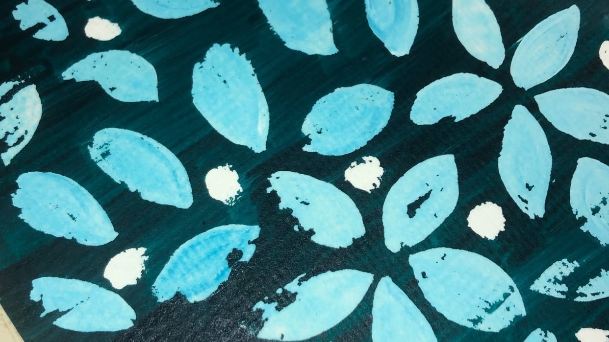 Batik Inspired Design - student project