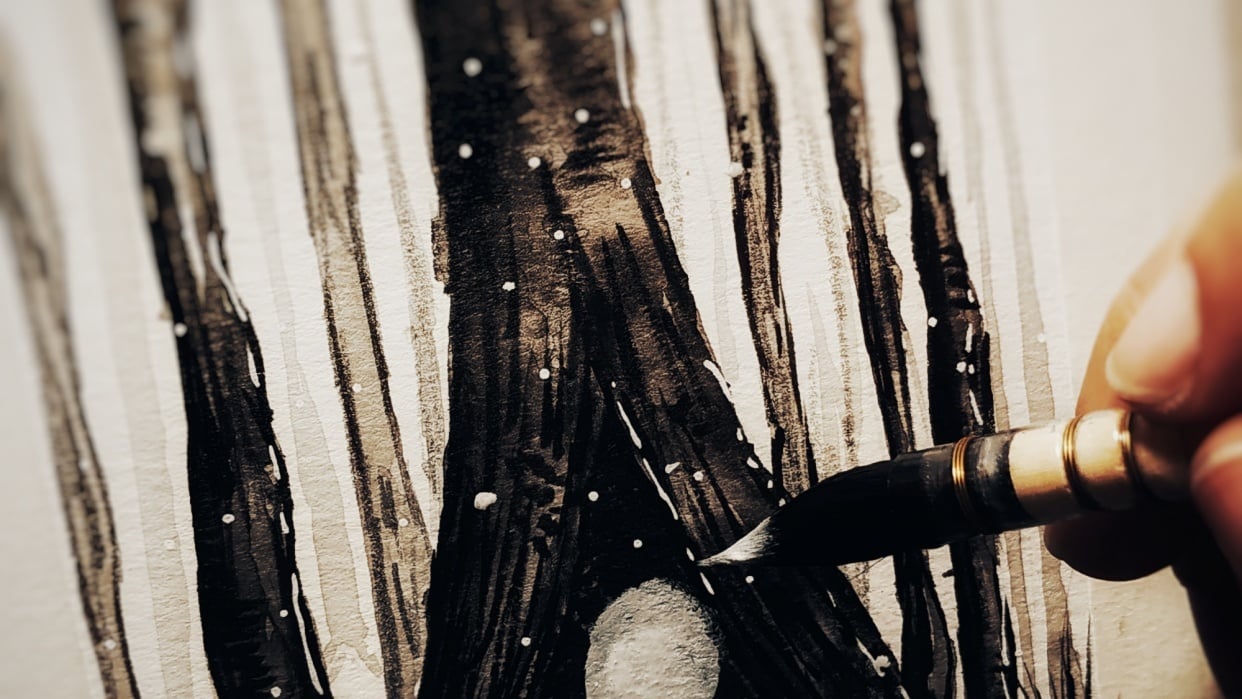 Growing up with Art Challenges - student project