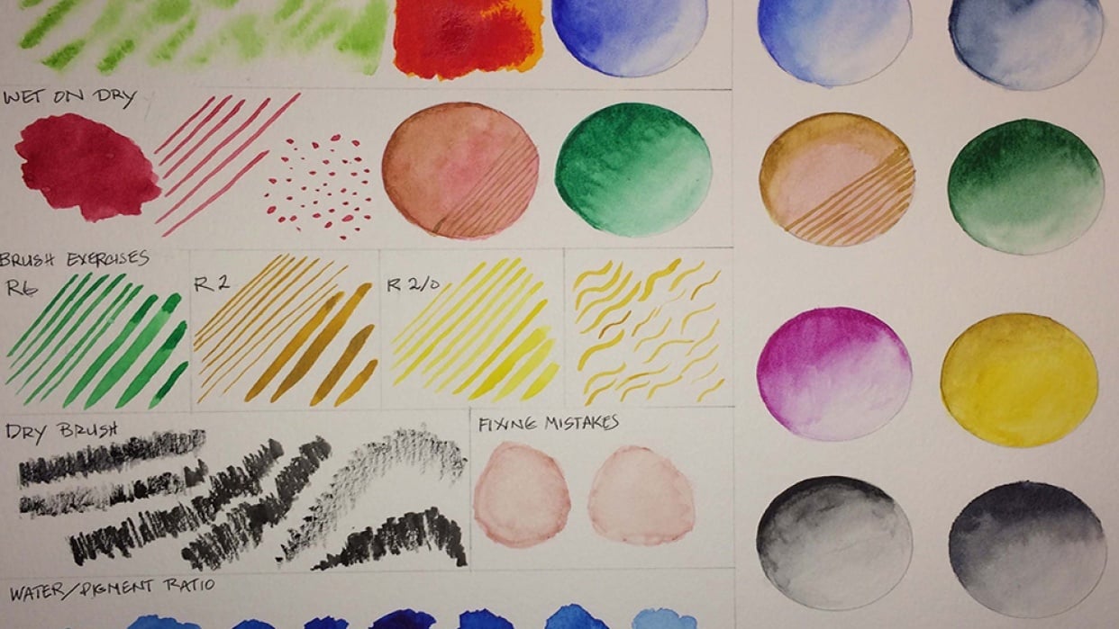 Brush Control Practice Skillshare Student Project