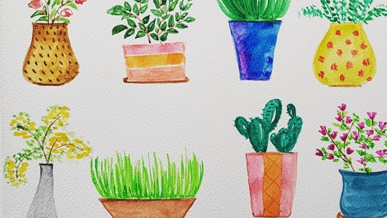Potted Plants! - student project