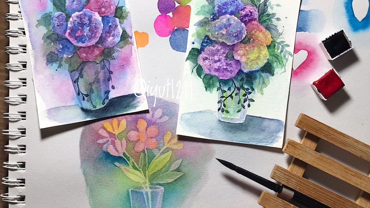 Hydrangea - student project