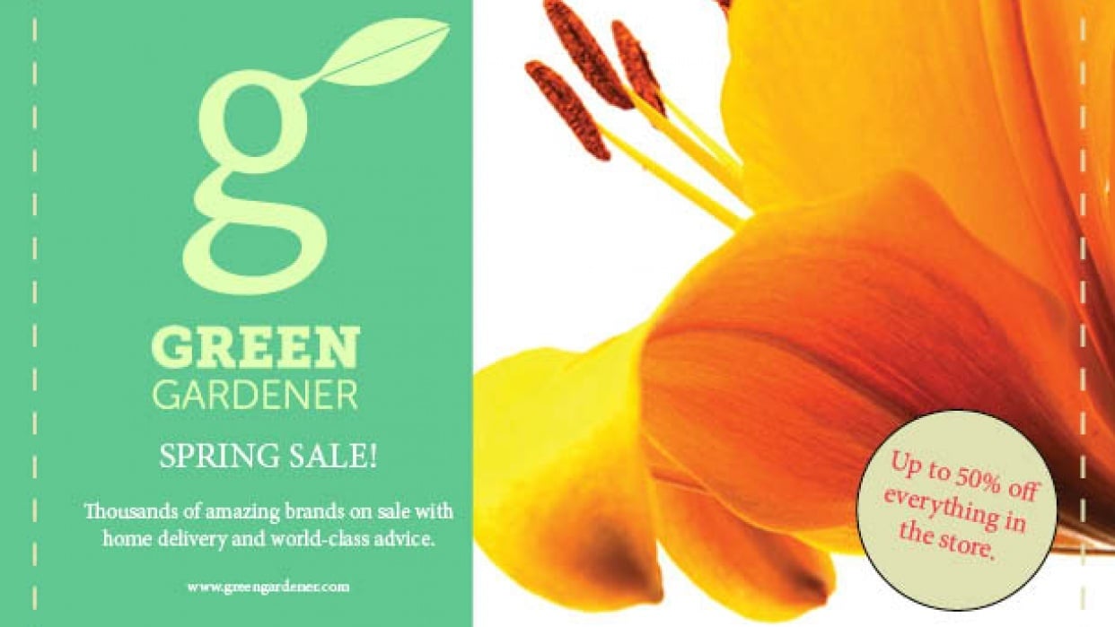 Green Gardener Exercise - student project