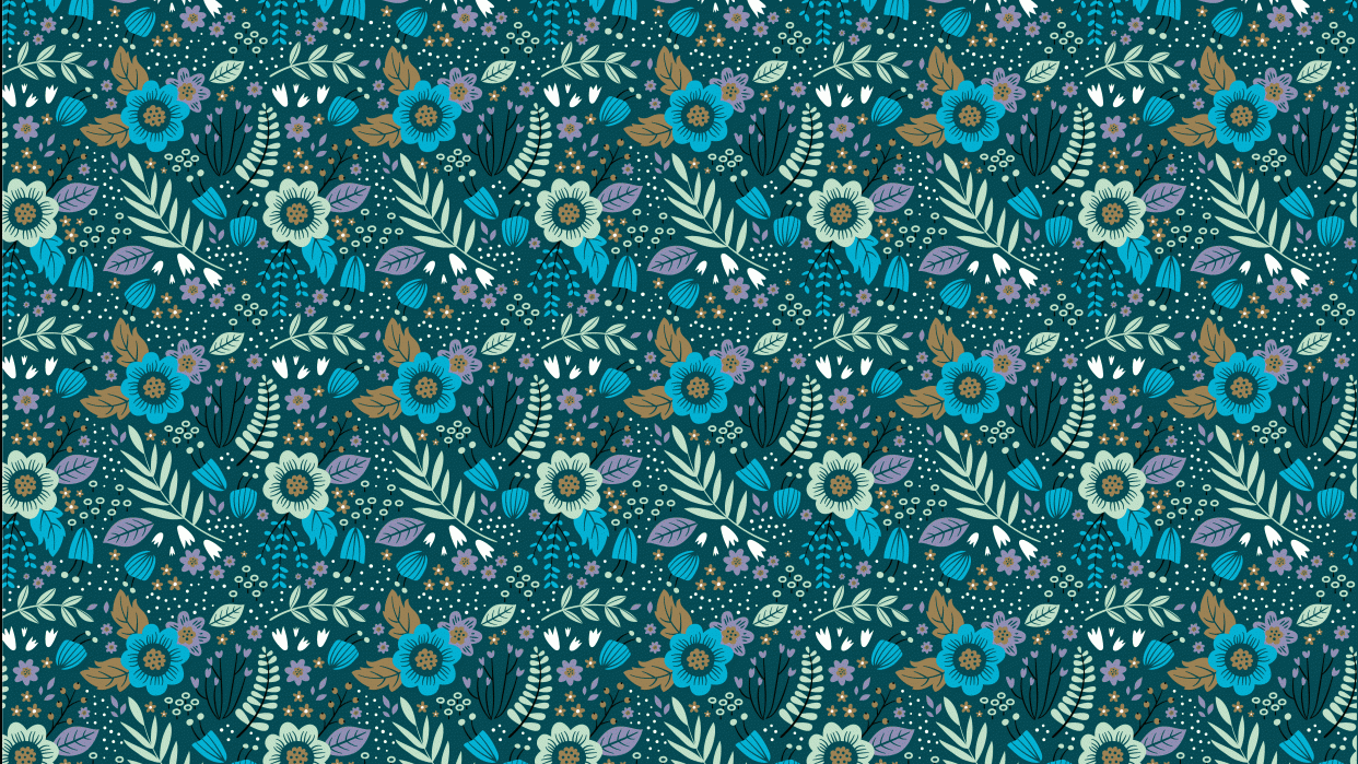 Flower pattern - student project