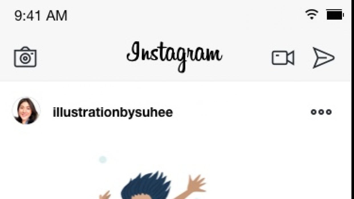 Updated Instagram - student project