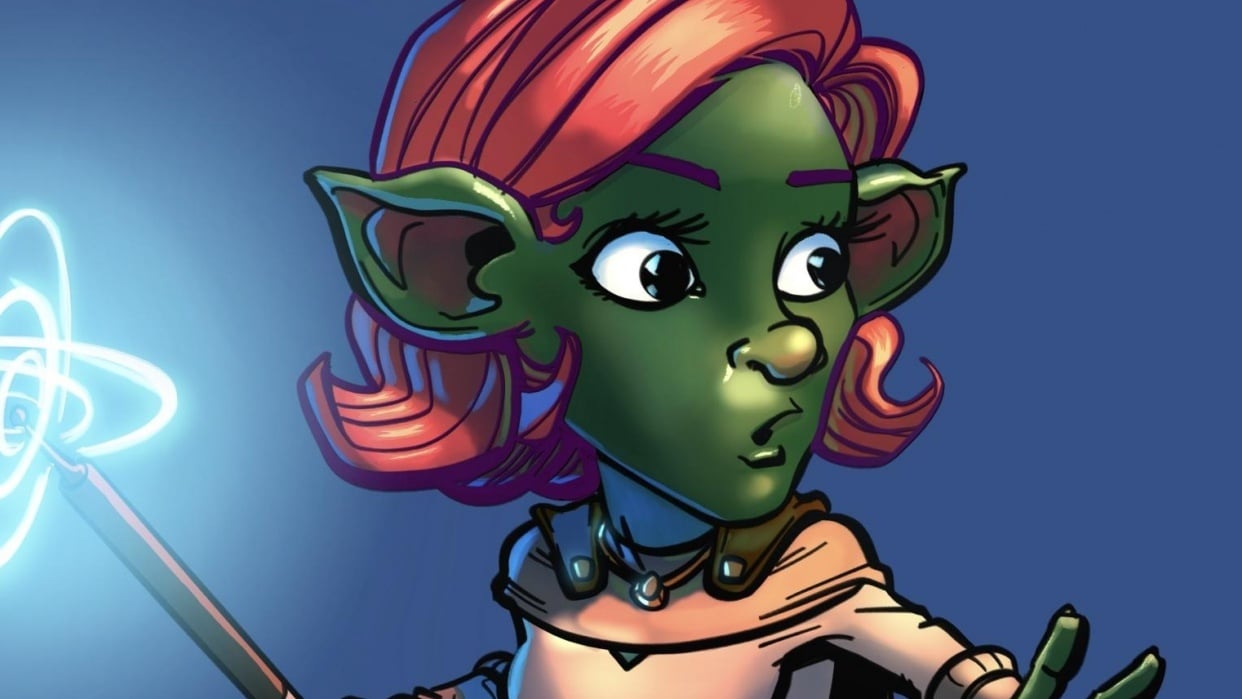 I colored a Goblin! - student project