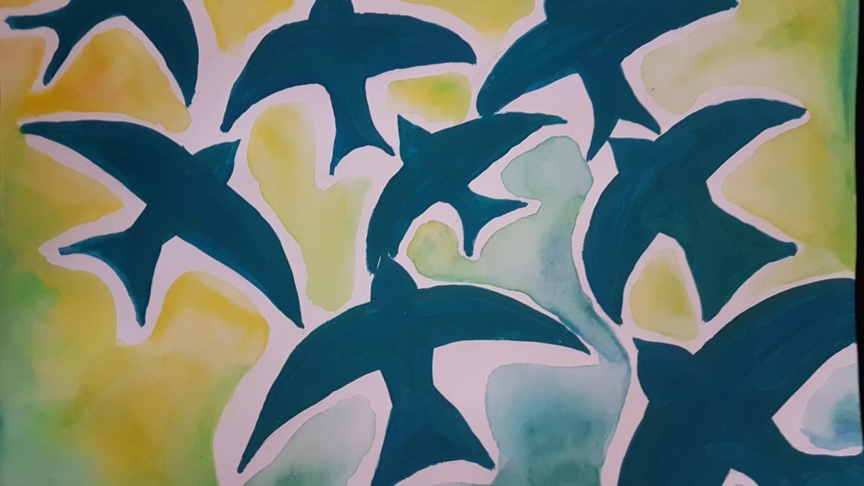 First Watercolor Project Skillshare Student Project