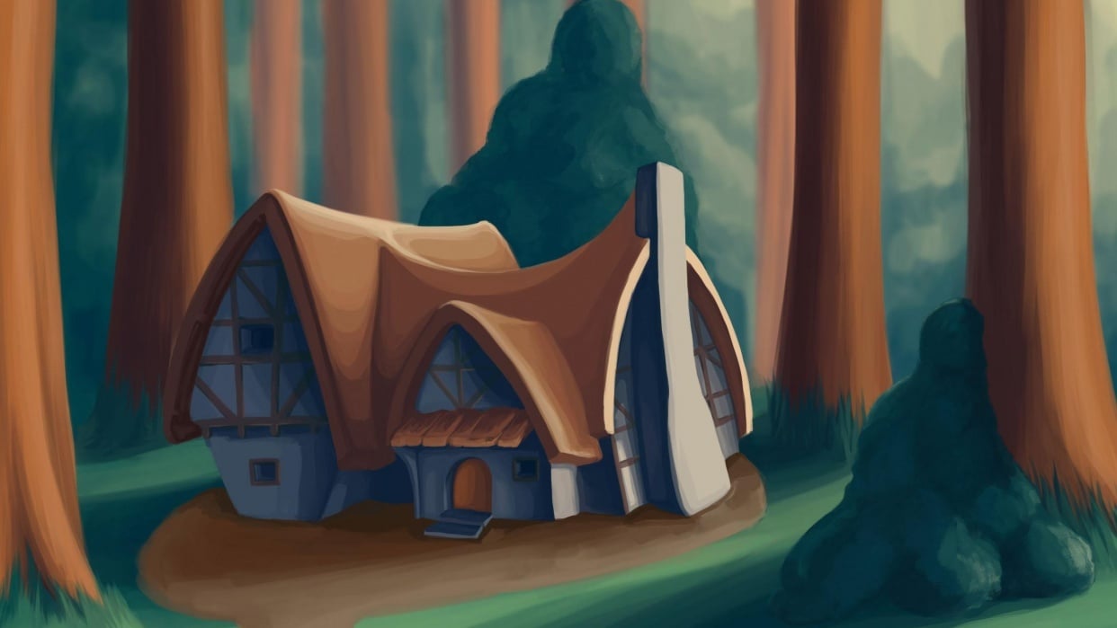 Snow White cottage - student project