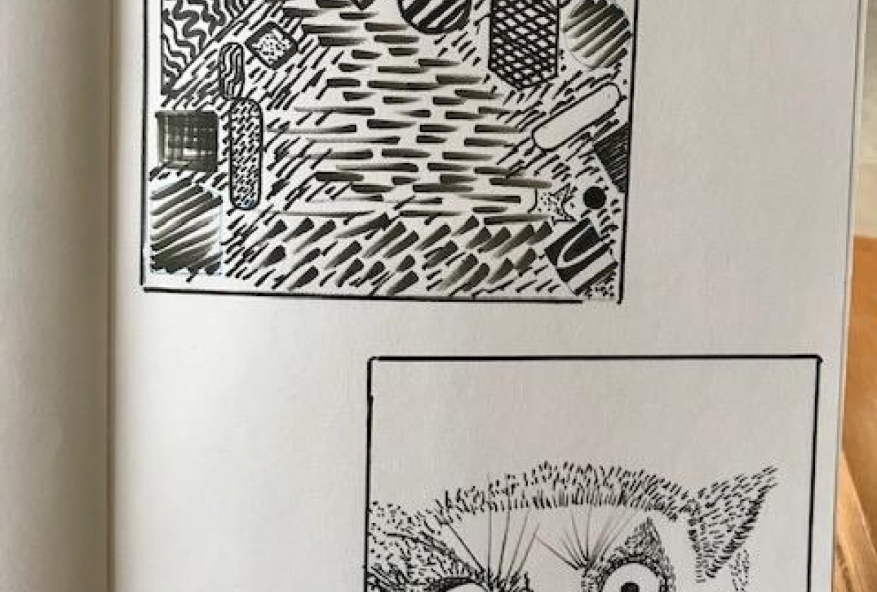 Abstract and Figuritive lines - student project