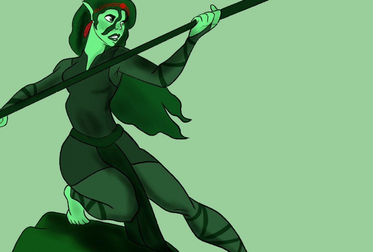 Dryad or Elf - student project