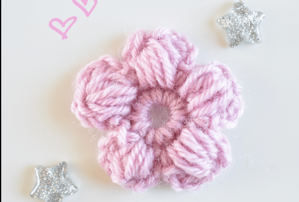 Crochet Flower - student project