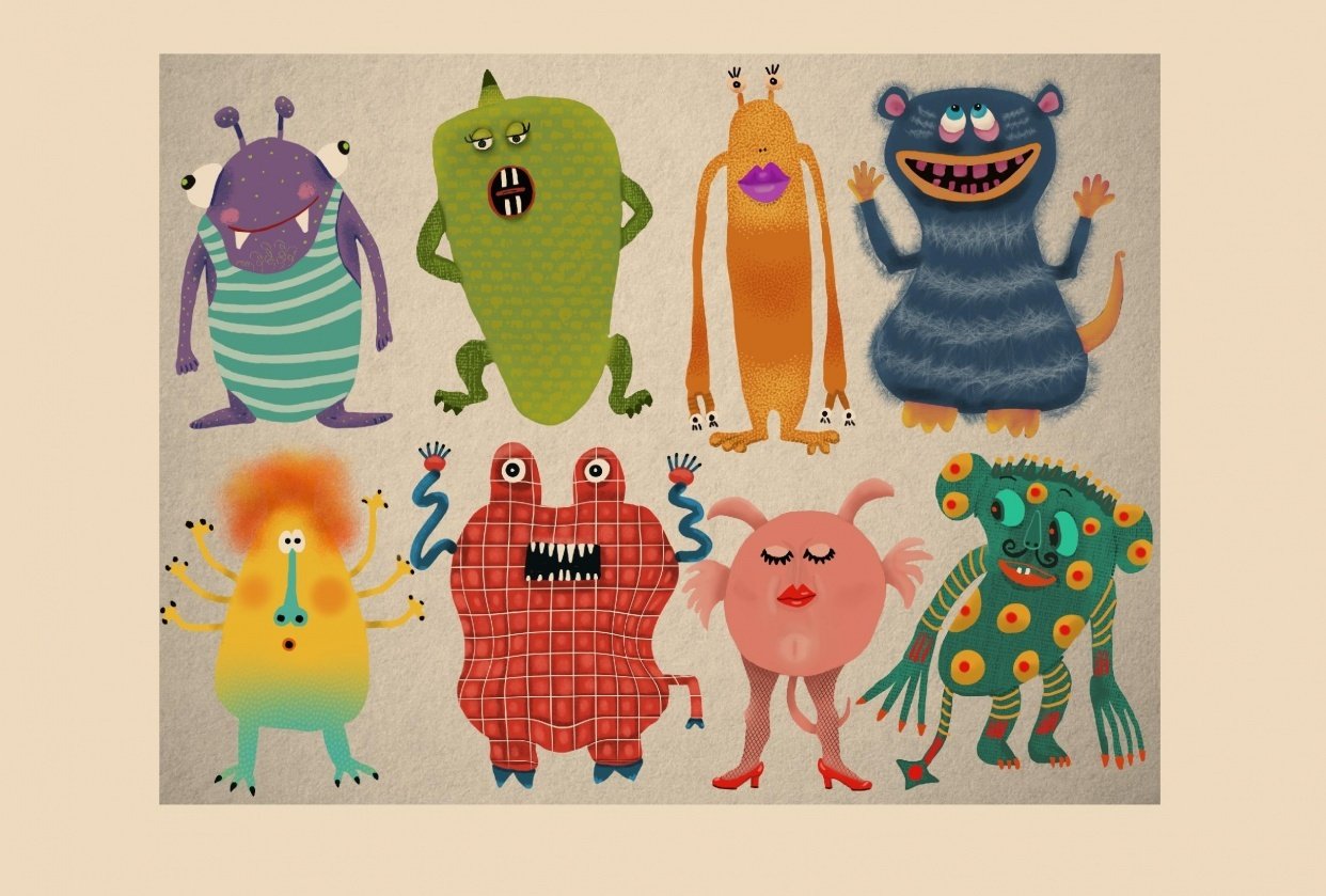 My monsters - student project