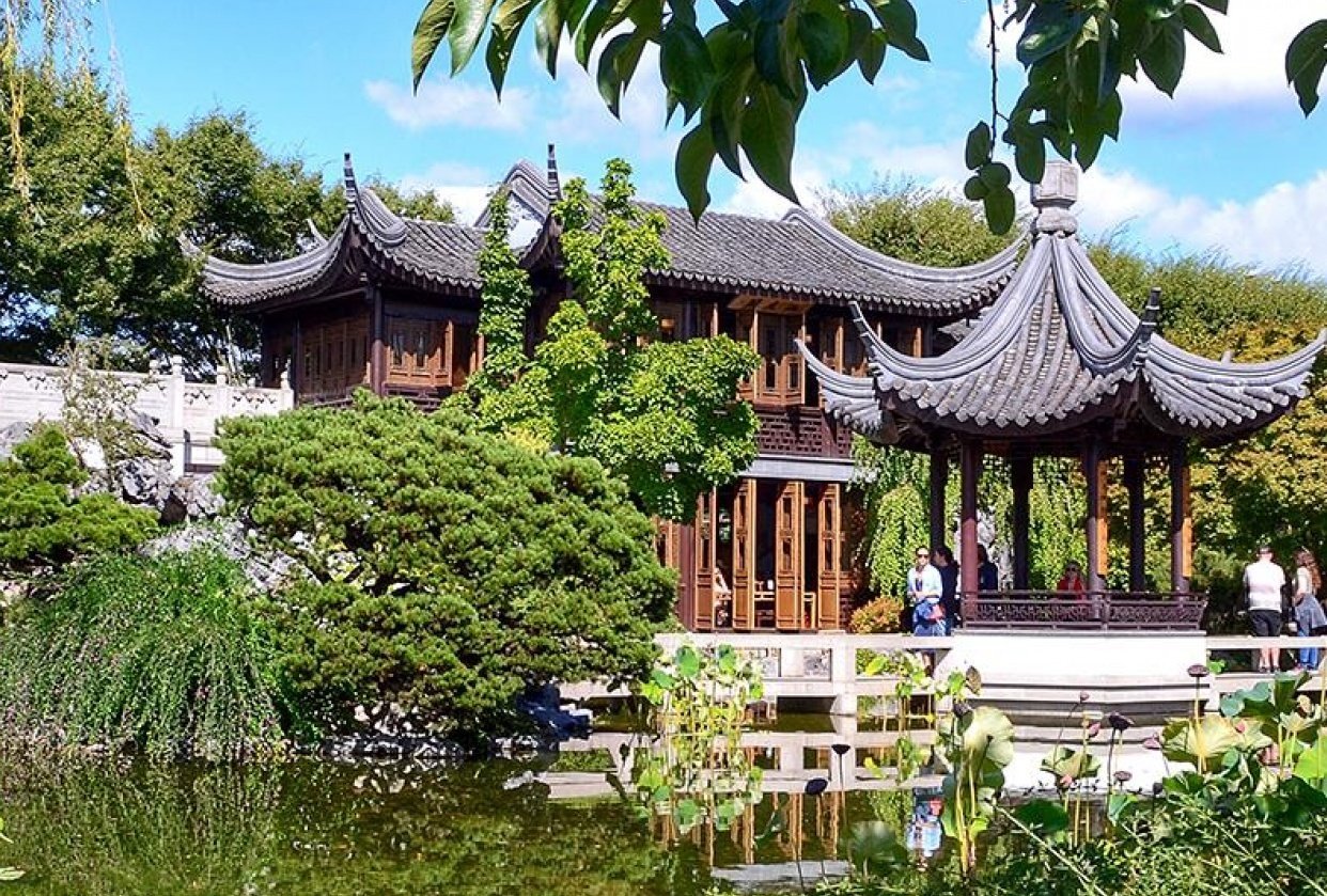 Chinese Gardens, Portland, OR. - student project