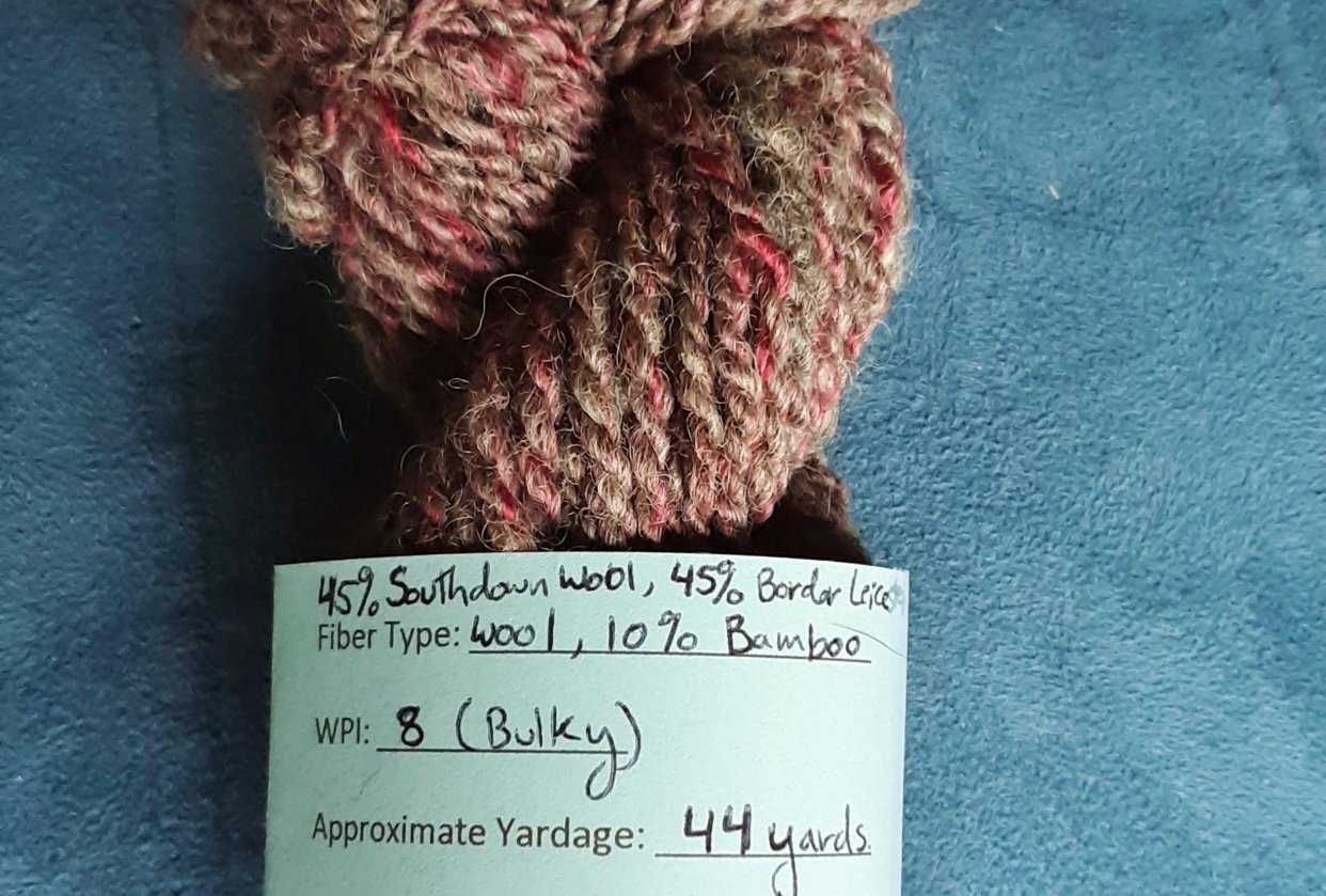 Yarn Label for Handspun Yarn Skillshare Student Project