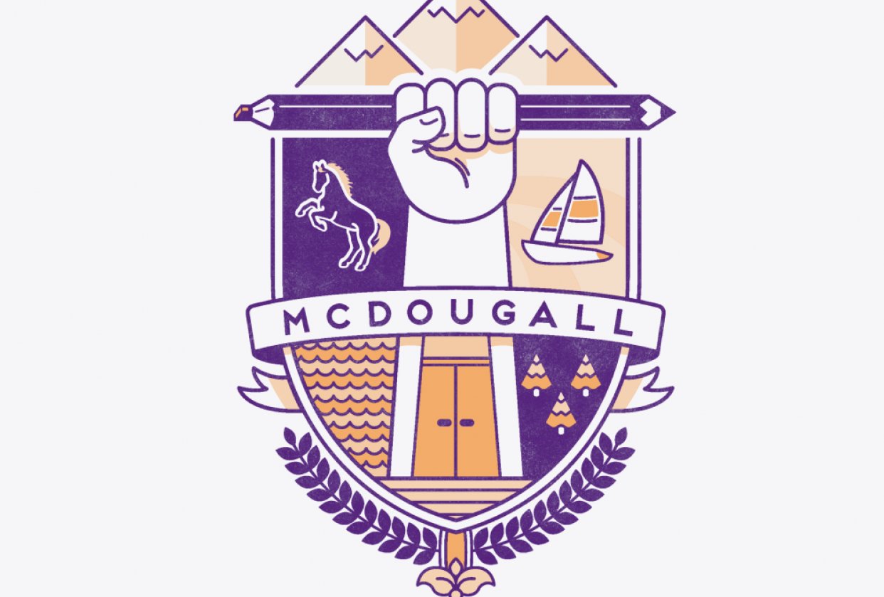 McDougall crest Skillshare Student Project