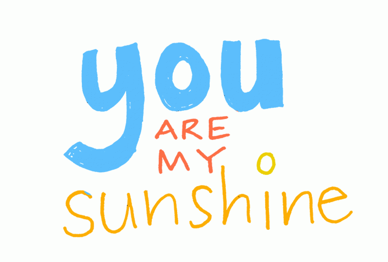 You are My Sunshine Skillshare Student Project