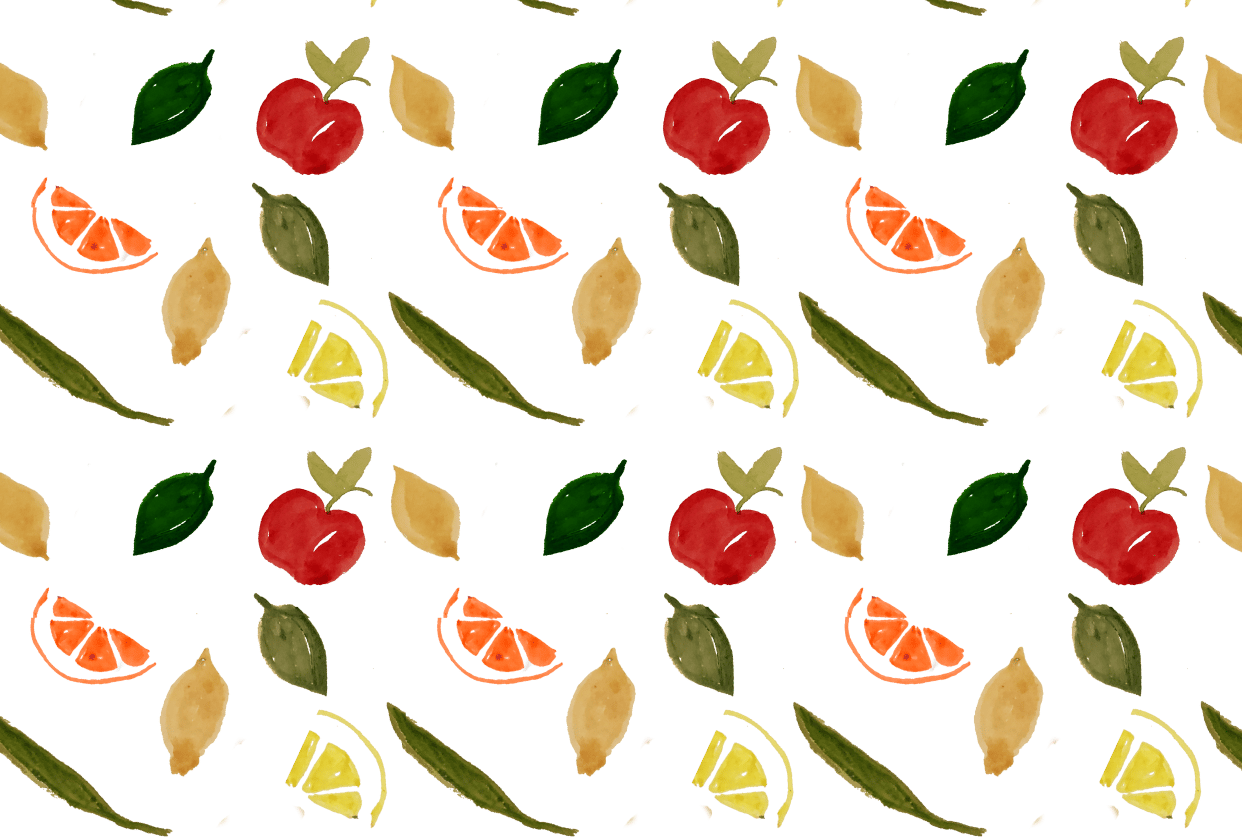 Fruit Pattern Skillshare Student Project