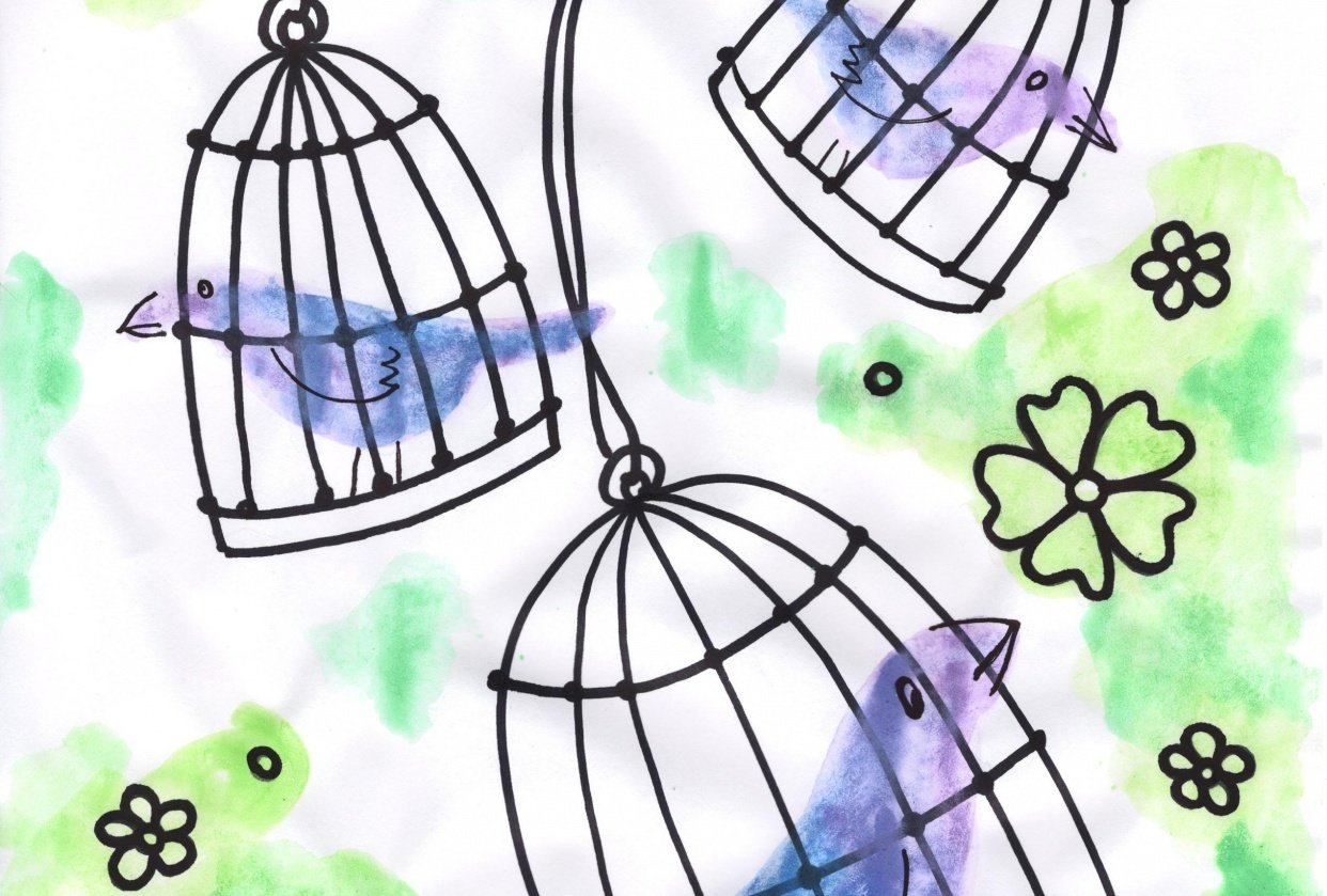 birds in cages 01 - student project
