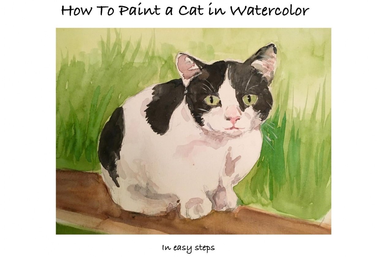 how-to-paint-a-cat-in-watercolor-in-easy-steps-skillshare-student-project