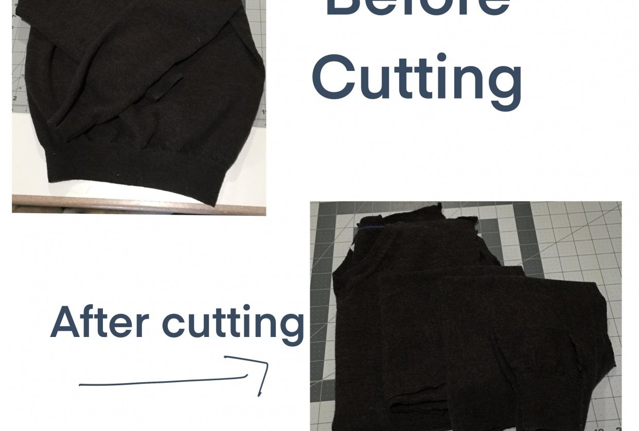 Felted and cut! - student project