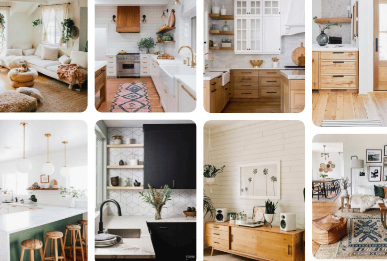 Exploring Bohemian + Scandinavian - student project