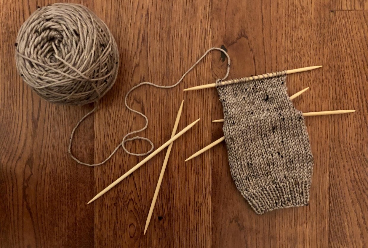 My First Pair of Socks - student project