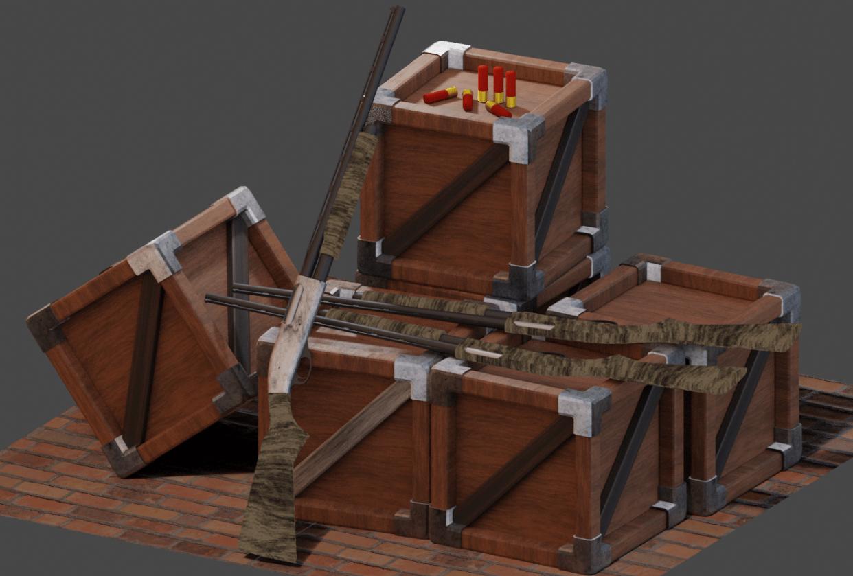 Guns&Boxes Skillshare Student Project