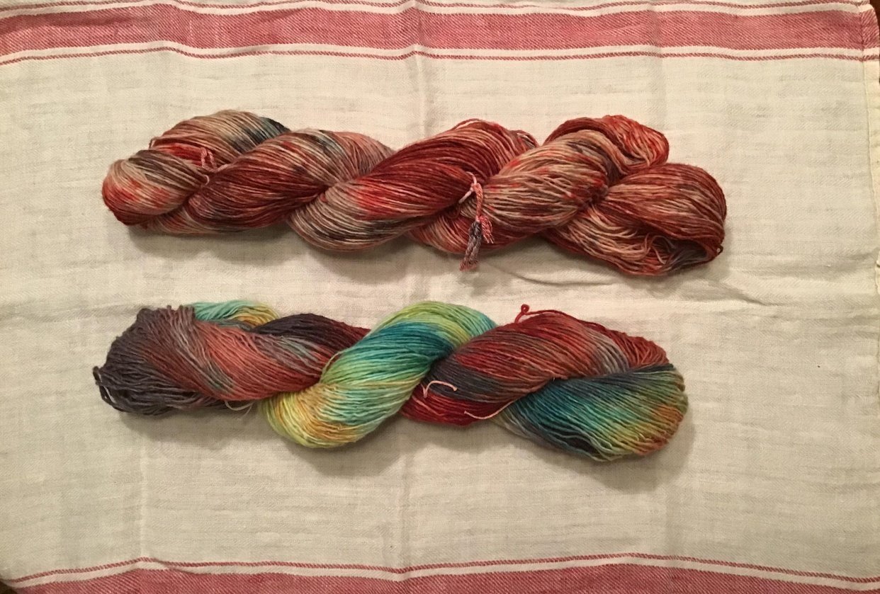 Stash Yarn Dyeing - student project