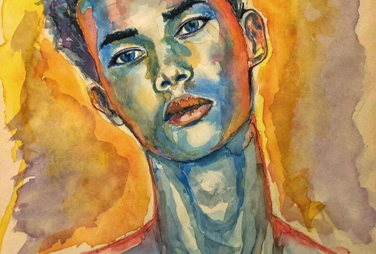 Colored_Face - student project