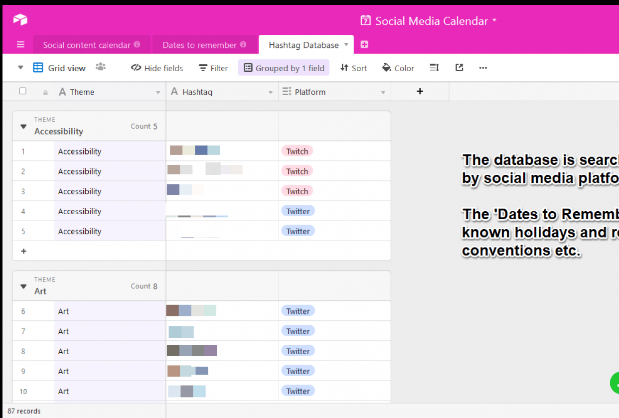 social-media-calendar-skillshare-student-project