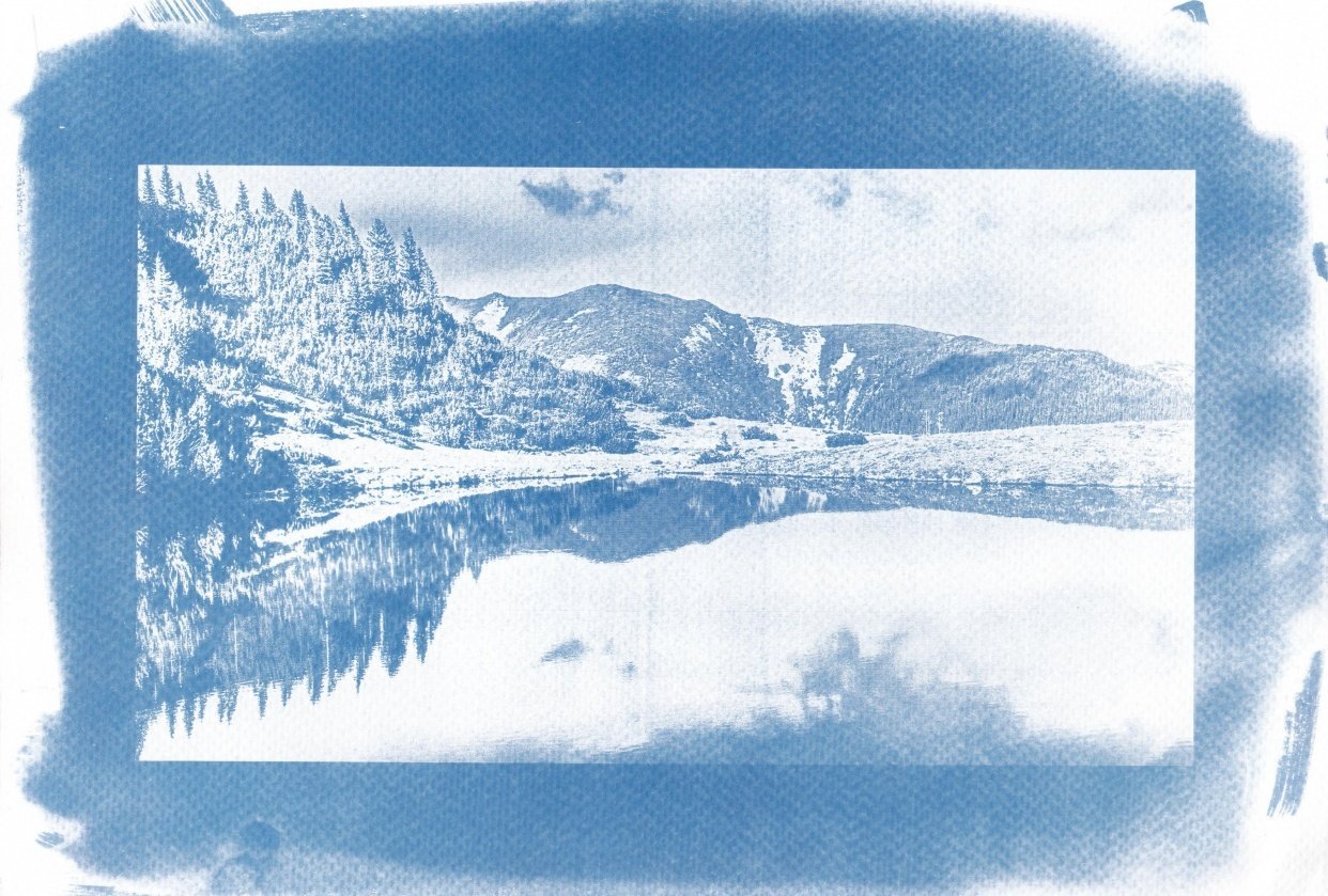 Cyanotype - student project