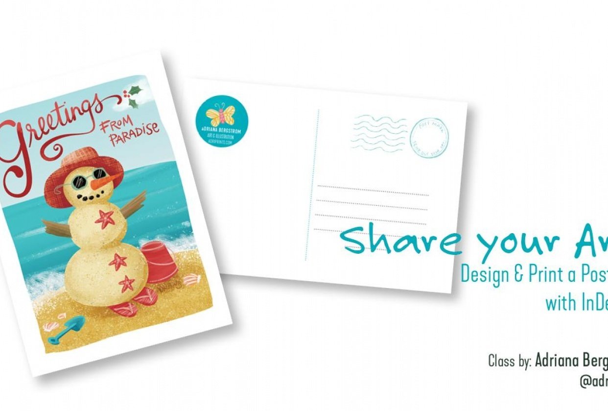 Sample Postcard Project - student project