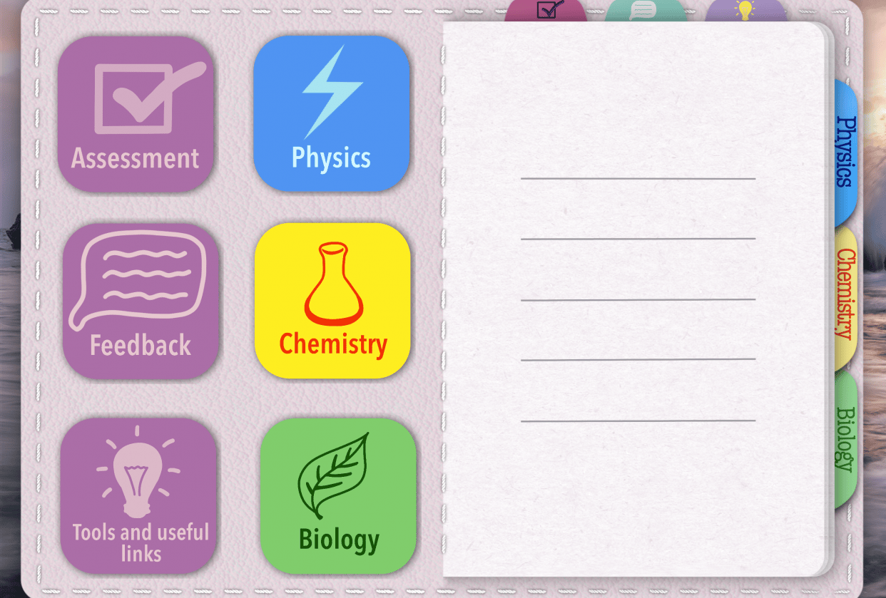 Remote teaching science planner Skillshare Student Project