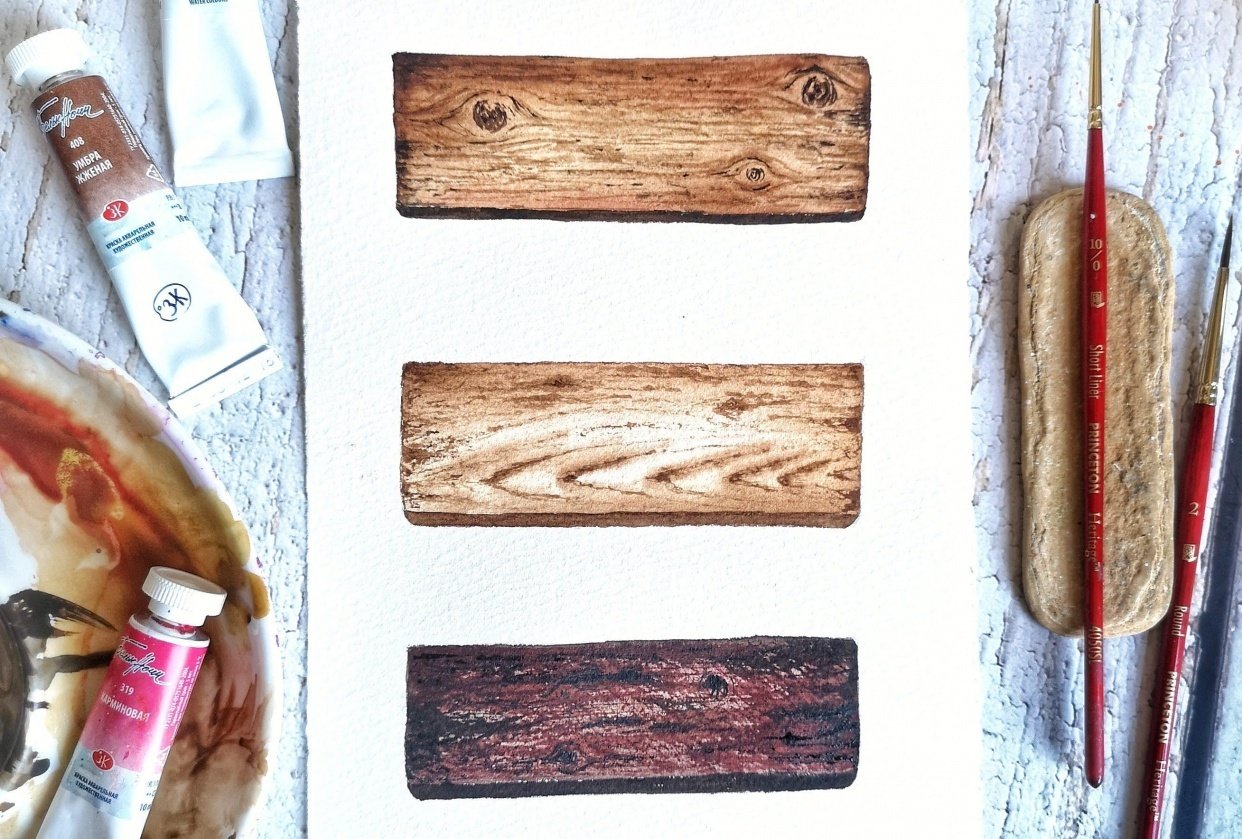 Painting Wood Skillshare Student Project