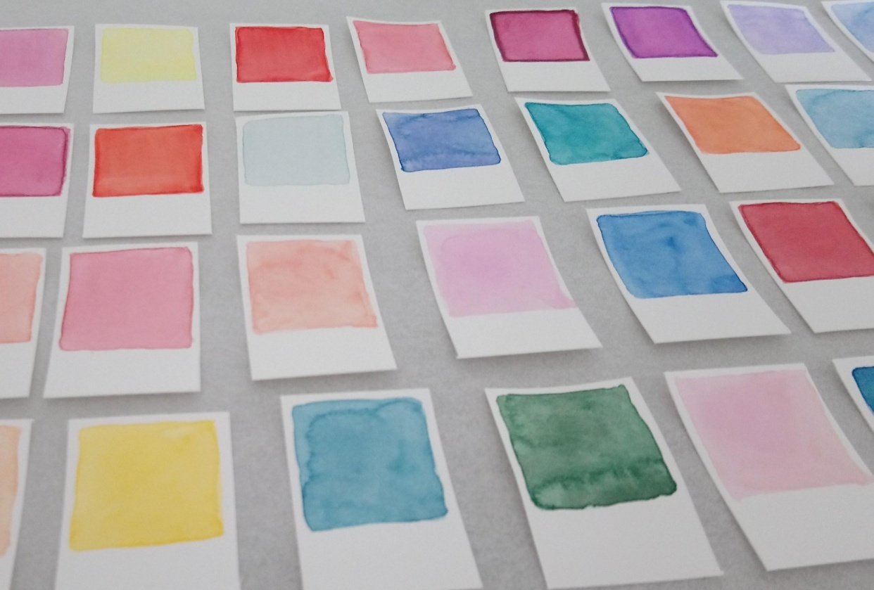 Painting away... - student project