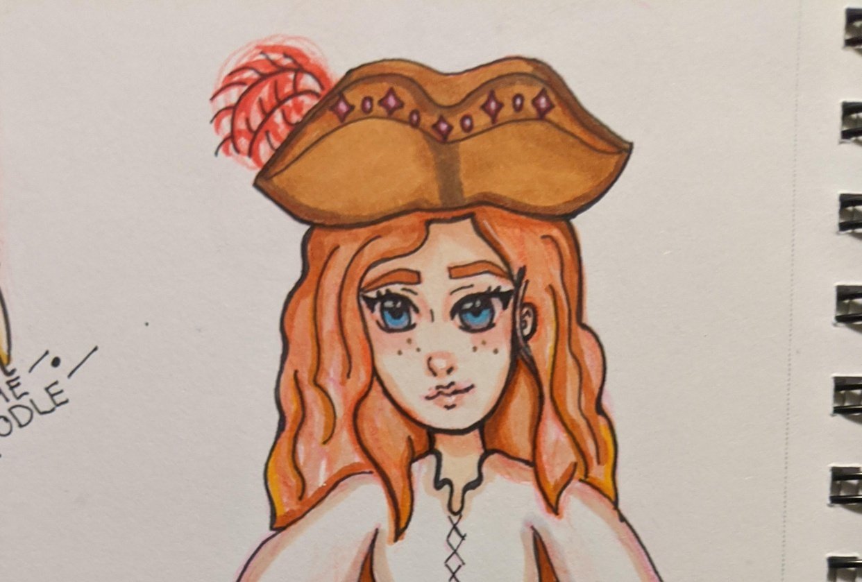 Myself as a Pirate Princess - student project