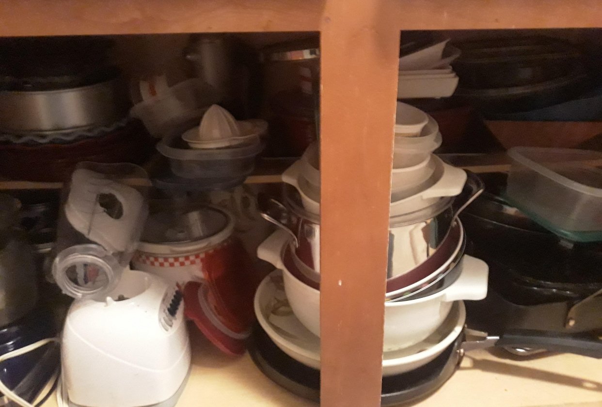 Milestone 1: Kitchen Cabinet Decluttering - student project
