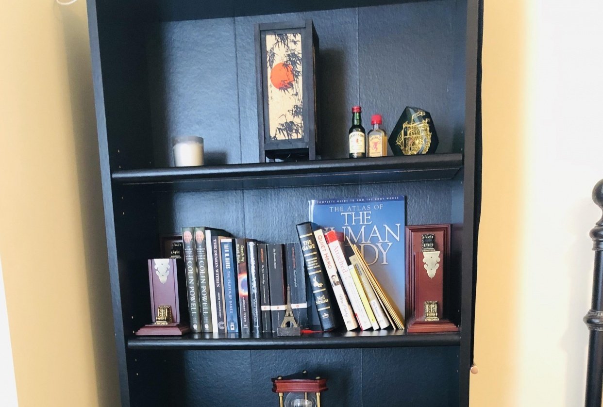 Bedroom's Bookshelf - student project