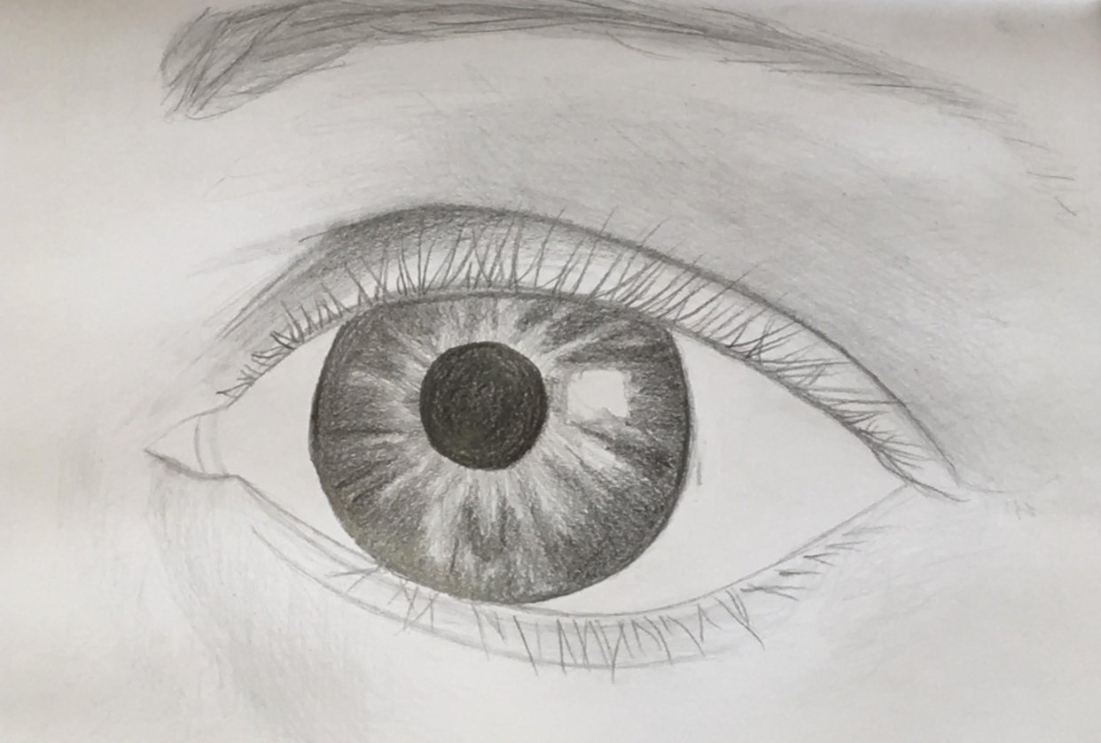 Drawing the Eye Exercise Skillshare Student Project