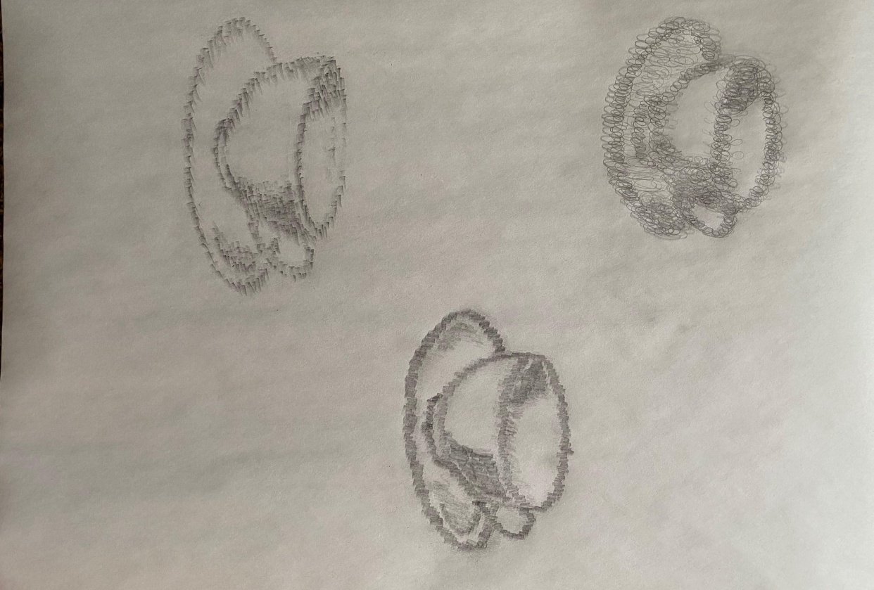Dynamic mark making - student project