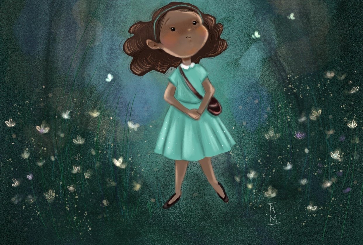 Illustrating in procreate - student project