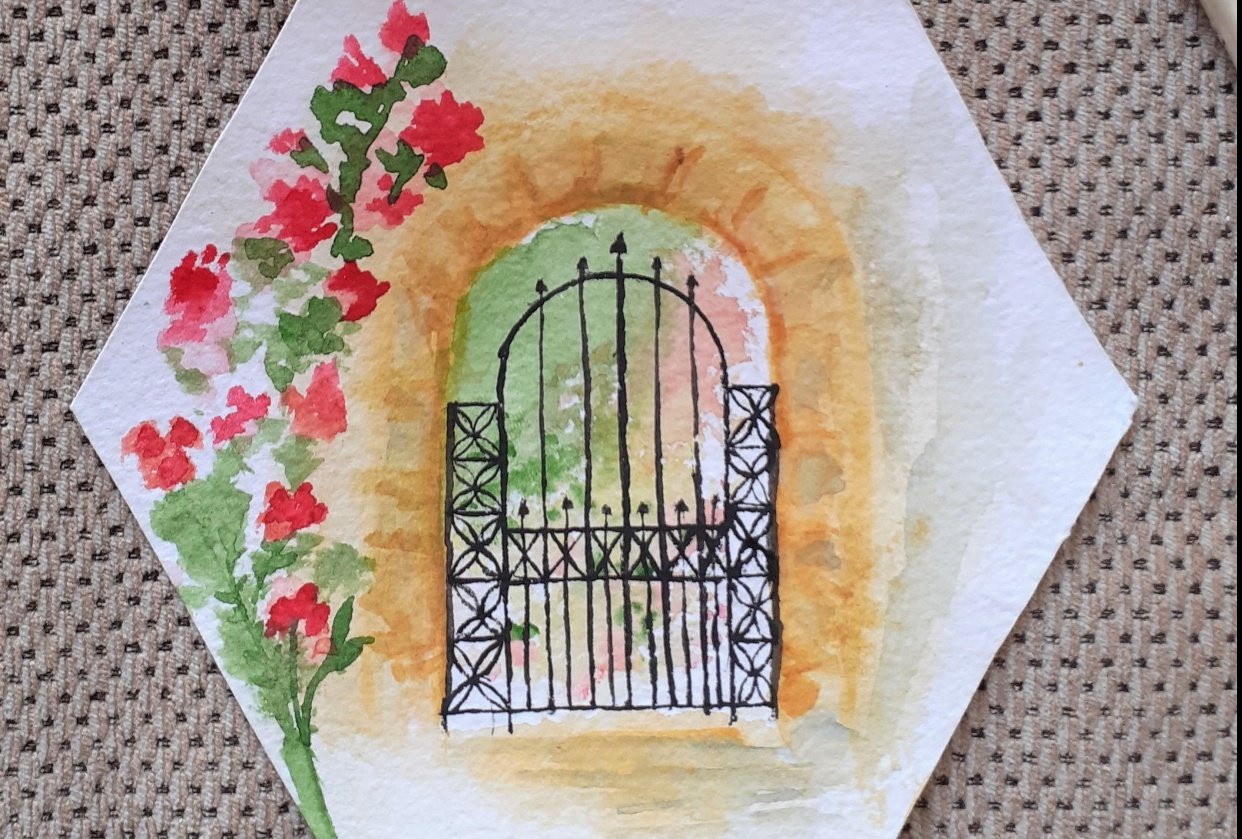 100 Day Watercolor Challenge - student project