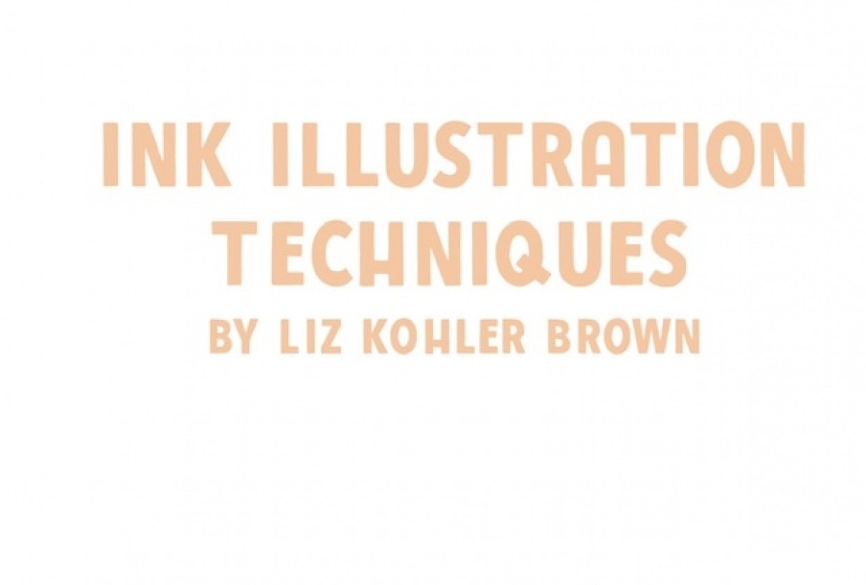 Ink Illustration Techniques - student project